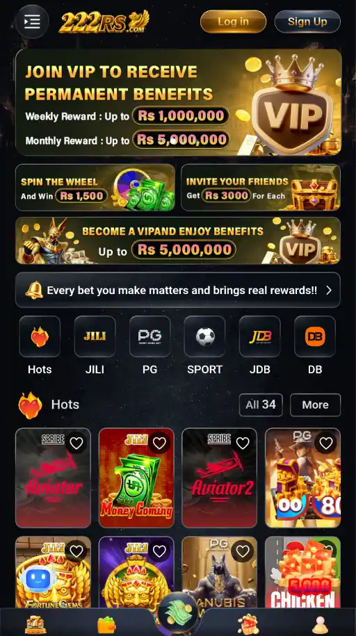 222RS Game home image