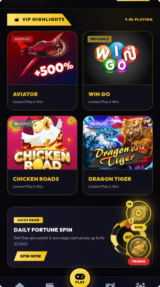 94Win Game home screen