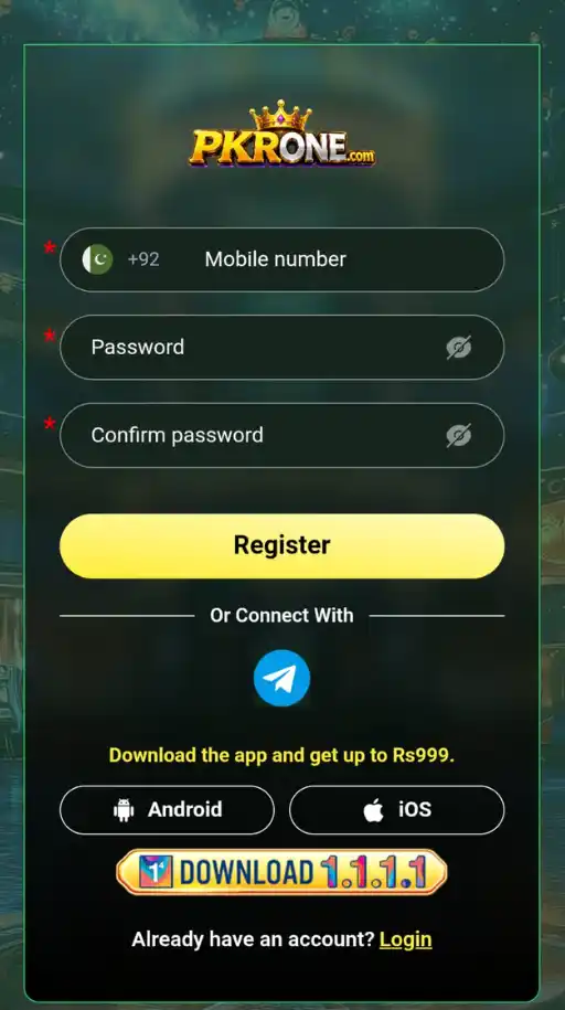 PKRONE Game registration