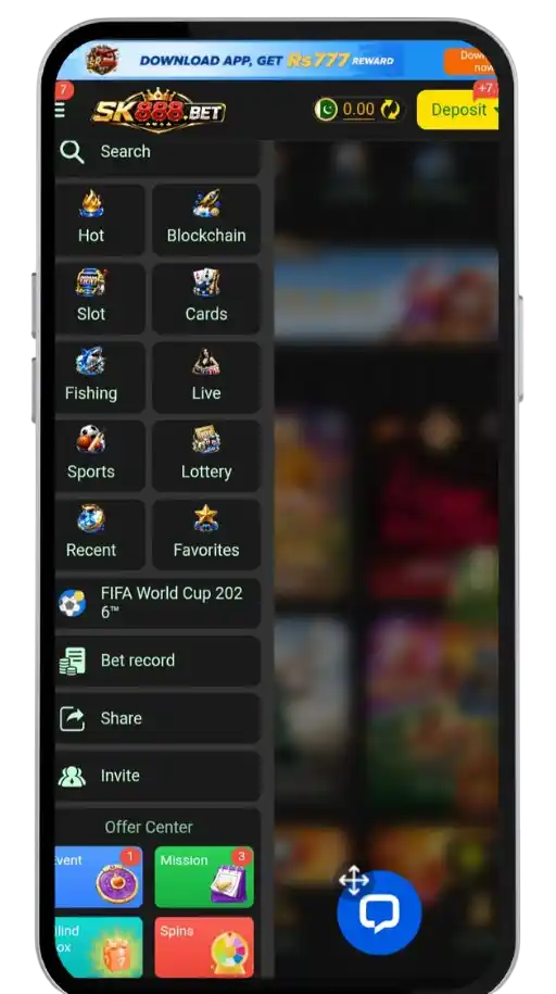 SK888 Game Categories