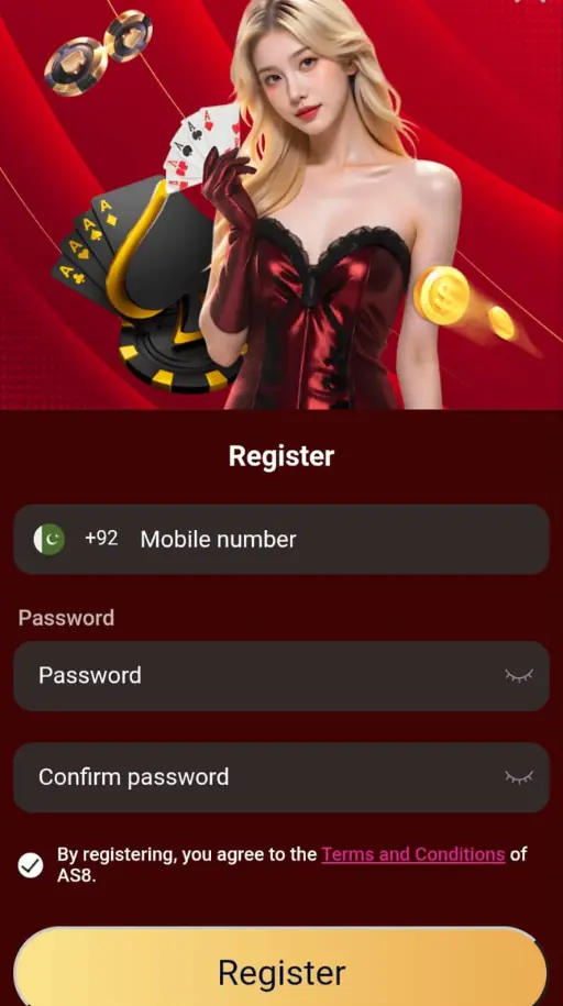 AS8 Game registeration