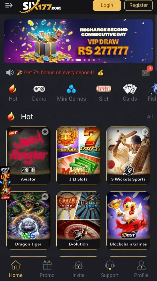 Six177 Game Home Image
