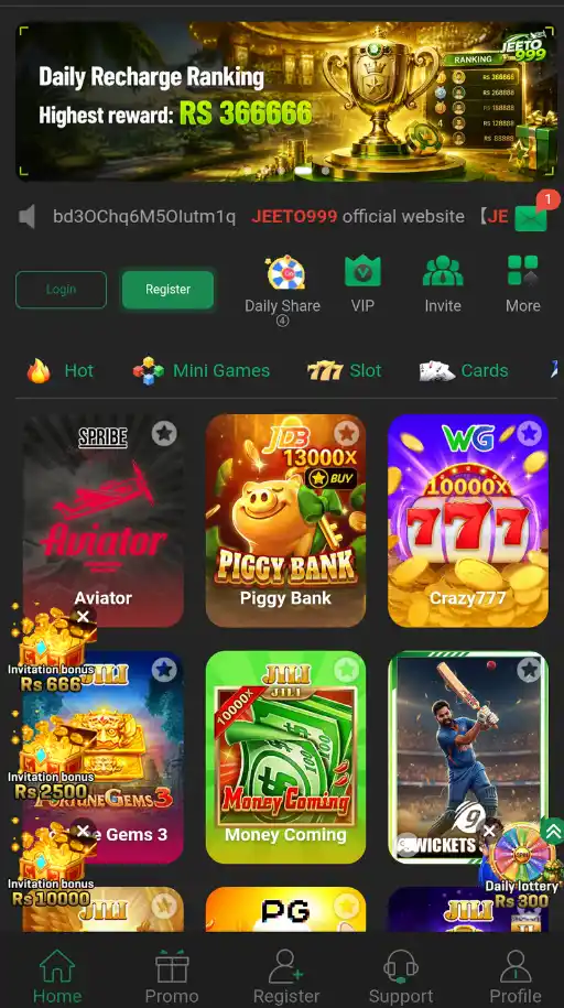 JEETO999 Game home image